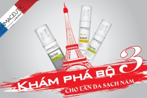 DERMACEUTIC - KHÁM PHÁ BỘ 3 HOÀN HẢO CHO LÀN DA SẠCH NÁM